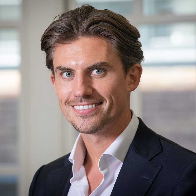 Portrait of Sam Youngs FCCA